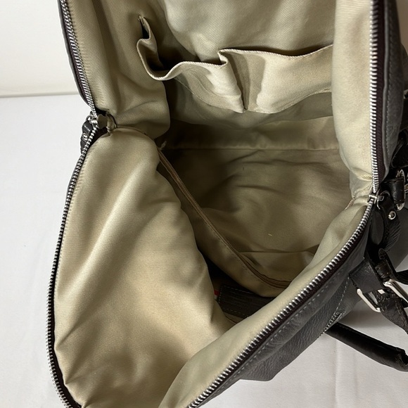 Vera Pelle Italian Leather Shouchy Hobo Satchel Bag Prodotto Artigianale - Picture 9 of 14